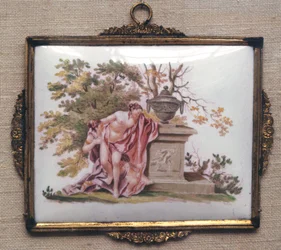 Placca raffigurante Venere e Adone, Birmingham, c.1755-60